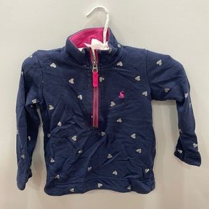Joules quarter zip sweater